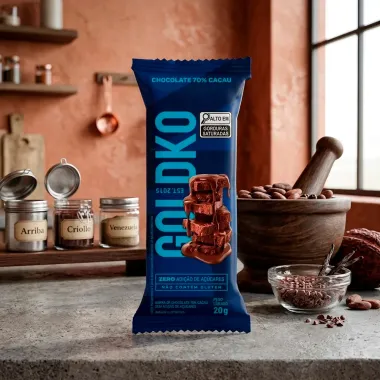 Chocolate GolDko 70% Cacau 20g