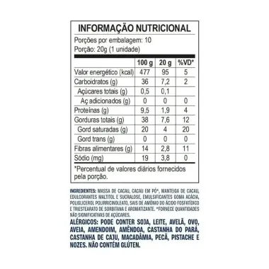Chocolate GolDko 70% Cacau 20g