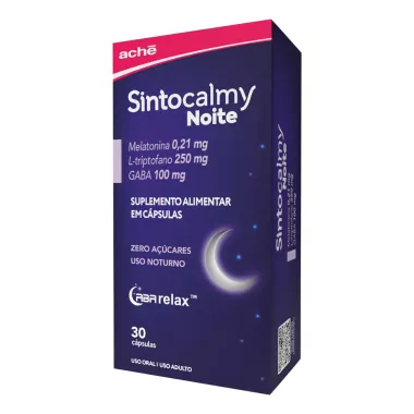 Sintocalmy Noite com 30 C&aacute;psulas