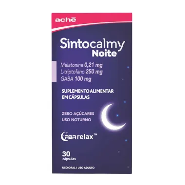 Sintocalmy Noite com 30 C&aacute;psulas