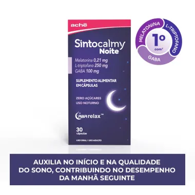 Sintocalmy Noite com 30 C&aacute;psulas