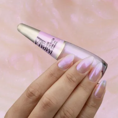 Esmalte Impala Efeito P&oacute; Cromado A Cor da Sua Moda Cor Asa de Fada 7,5 ml