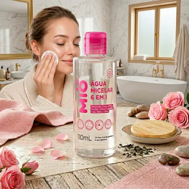 &Aacute;gua Micelar Mi&oacute; 6 em 1 Oil Free 110ml