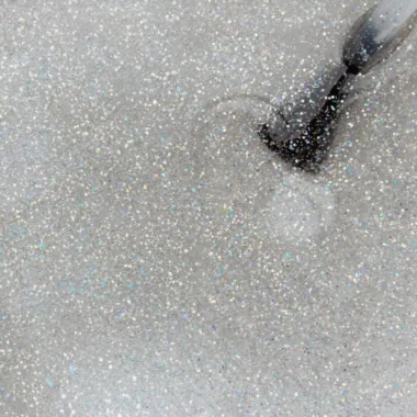 Esmalte Impala A Cor da Sua Moda Glitter Cor Prata Demais 7,5ml