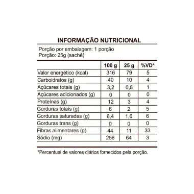 Mix de Farinhas Rico em Fibras POOP Cacow 350g