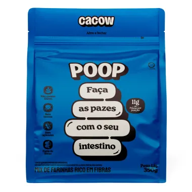 Mix de Farinhas Rico em Fibras POOP Cacow 350g