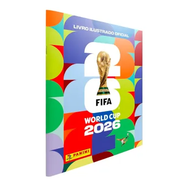 &Aacute;lbum Brochura Copa do Mundo FIFA Wolrd Cup 2026 Panini Ilustrado Oficial