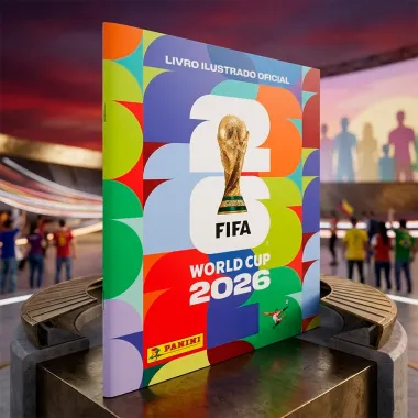 &Aacute;lbum Brochura Copa do Mundo FIFA Wolrd Cup 2026 Panini Ilustrado Oficial