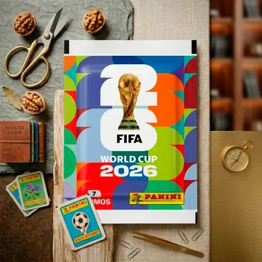 Figurinhas Copa do Mundo FIFA World Cup 2026 Panini Envelope 7 Cromos