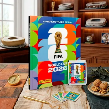 Figurinhas Copa do Mundo FIFA World Cup 2026 Panini Envelope 7 Cromos