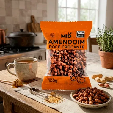 Amendoim Doce Crocante Mi&oacute; 100g