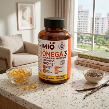 &Ocirc;mega 3 1000mg Mi&oacute; 180 C&aacute;psulas