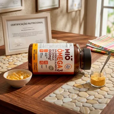 &Ocirc;mega 3 1000mg Mi&oacute; 180 C&aacute;psulas