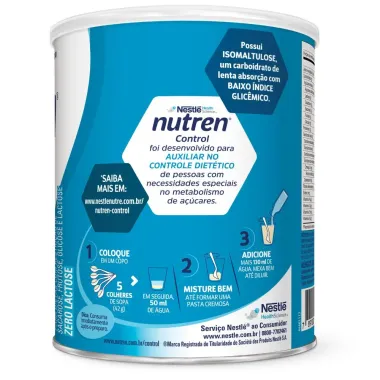 Nutren Control Diet Sem Sabor com 15g de Prote&iacute;na 740g