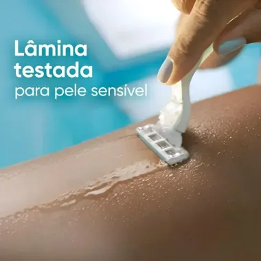 Carga para Aparelho de Depilar Gillette Venus Pele Sens&iacute;vel Refil 8 Unidades Pague Menos
