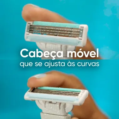 Carga para Aparelho de Depilar Gillette Venus Pele Sens&iacute;vel Refil 8 Unidades Pague Menos