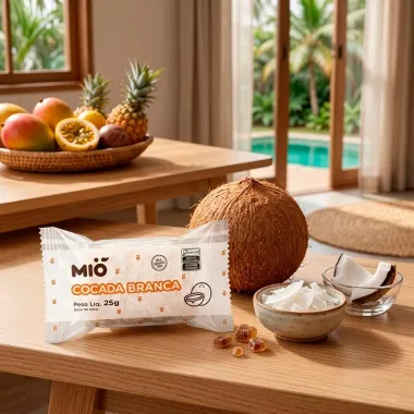 Cocada Mi&oacute; Branca 25g