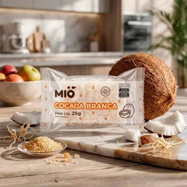 Cocada Mi&oacute; Branca 25g