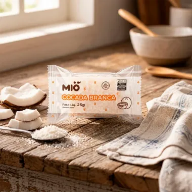 Cocada Mi&oacute; Branca 25g