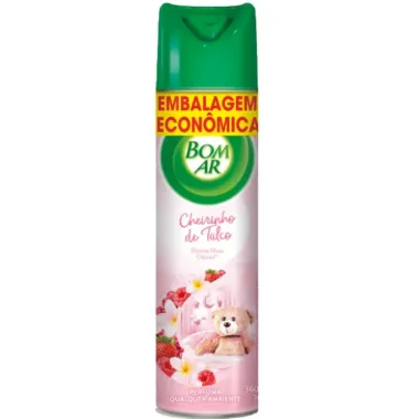 Bom Ar Cheirinho de Talco Embalagem Econ&ocirc;mica Aerosol 360ml