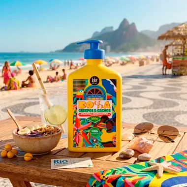 Gelatina Modeladora Lola From Rio Bossa Crespos e Cachos com &Oacute;leo de Pequi 500g