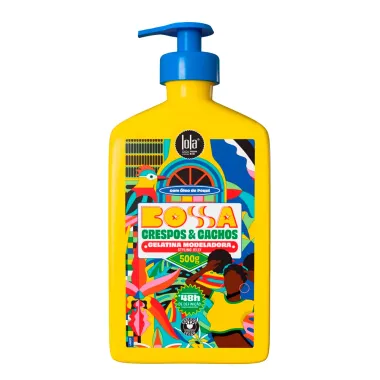 Gelatina Modeladora Lola From Rio Bossa Crespos e Cachos com &Oacute;leo de Pequi 500g