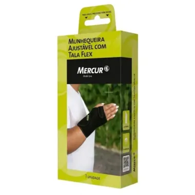 Munhequeira com Tala Flex Ajust&aacute;vel Direito Tamanho &Uacute;nico 1 Unidade