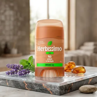 Desodorante Herb ssimo Aura Invisible Gel Antiperspirante 96h Prote o desodorante-herb-ssimo-aura-invisible-gel-antiperspirante-96h-prote-o