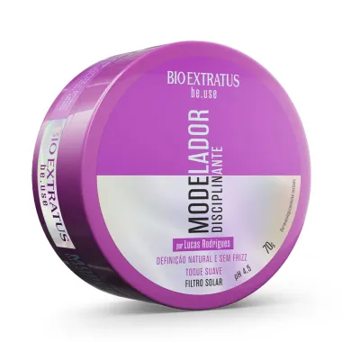 Modelador Disciplinante Bio Extratus be.use por Lucas Rodrigues Toque Suave 70g
