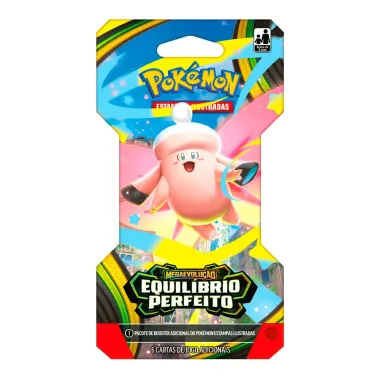 Figurinhas Pok&eacute;mon Megaevolu&ccedil;&atilde;o Equilibrio Perfeito com 6 Cartas