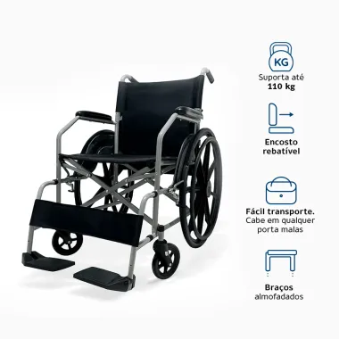 Cadeira de Rodas Dellamed D100 POP