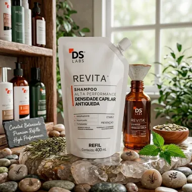 Shampoo Revita Alta Performance Densidade Capilar Antiqueda DS Labs Refil 400ml