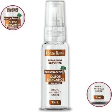 Reparador de Pontas Beleza Natural Explos&atilde;o de &Oacute;leos Africanos 30ml