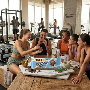 Wafer True Crunch Pro Sabor Cookies and Cream e Chocolate com 6g de Prote&iacute;na 25g
