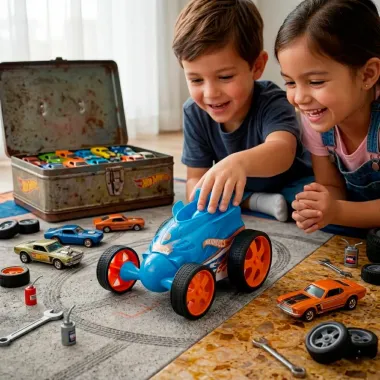 Carrinho Hot Wheels Multikids Small Stunt R&aacute;dio Controle 6+ Anos Rota&ccedil;&atilde;o 360&ordm;