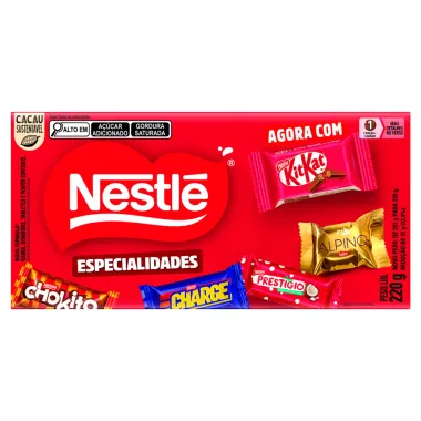 Bombons Nestle Especialidades Sortidos 220g