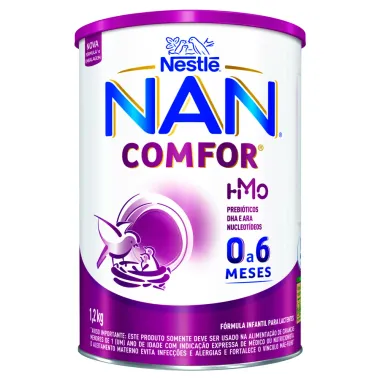 Nan Comfor HMO F&oacute;rmula Infantil de Seguimento para Lactentes 0 a 6 Meses 1,2kg