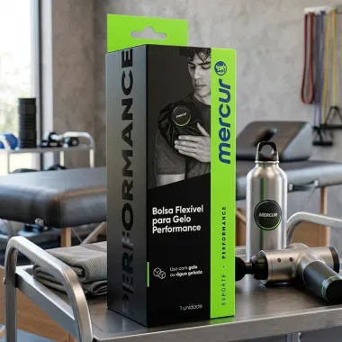 Bolsa Flex&iacute;vel para Gelo Mercur Esporte Performance 1 Unidade