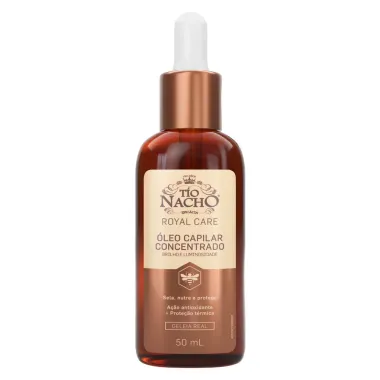 &Oacute;leo Capilar Concentrado Tio Nacho Royal Care Brilho e Luminosidade 50ml