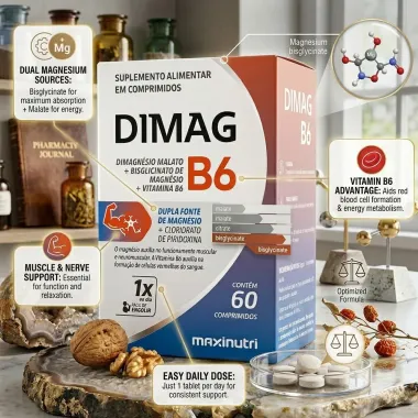 Dimag B6 Maxinutri com 60 Comprimidos