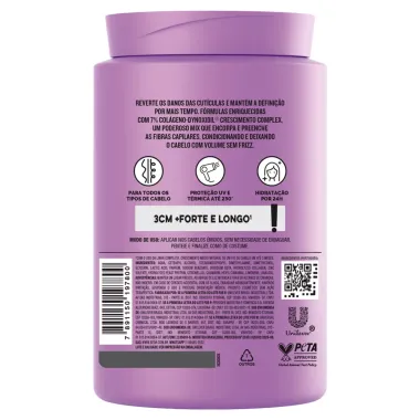 Creme de Pentear Hidratar Seda Mega Crescimento Col&aacute;geno e Dynoxidil Crescimento Complex 7% 900g