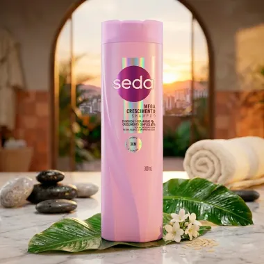 Shampoo Seda Mega Crescimento Dynoxidil e Ceramidas Crescimento Complex 2% 300ml