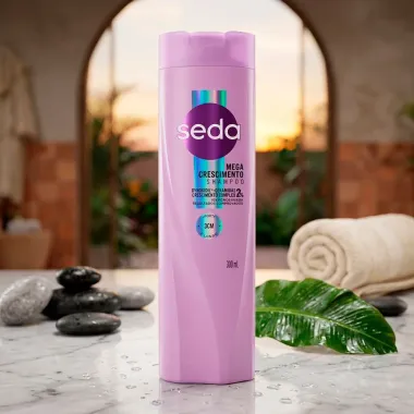 Shampoo Seda Mega Crescimento Dynoxidil e Ceramidas Crescimento Complex 2% 300ml