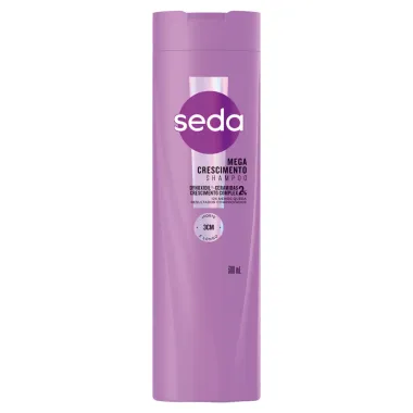 Shampoo Seda Mega Crescimento Dynoxidil e Ceramidas Crescimento Complex 2% 300ml