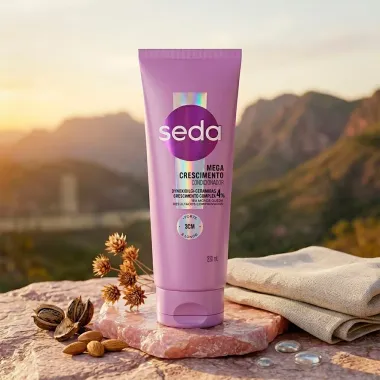 Condicionador Seda Mega Crescimento Dynoxidil e Ceramidas Crescimento Complex 4% 250ml
