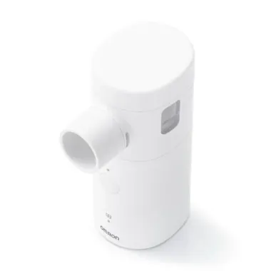 Inalador de Rede Vibrat&oacute;ria Omron Inalar Mini Ne-U300 Recarreg&aacute;vel USB