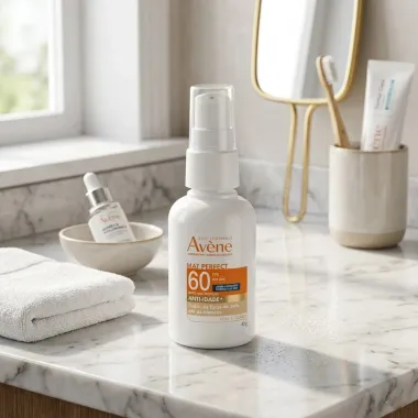 Protetor Solar Facial Av&egrave;ne Mat Perfect Anti-idade FPS 60 Tom 1 Claro 40g