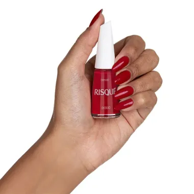 Esmalte Risque Cor Desejo Hipoalergênico com 8ml