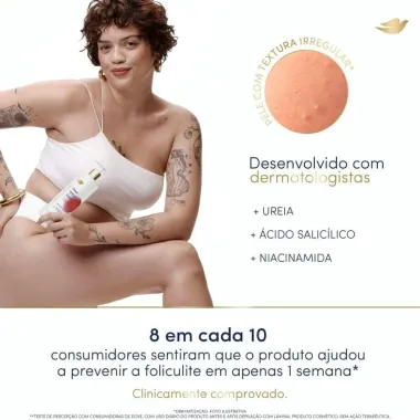 Dove S&eacute;rum Hidratante Corporal Glic&oacute;lico e Reparador de Textura Pele com Textura Irregular 380ml