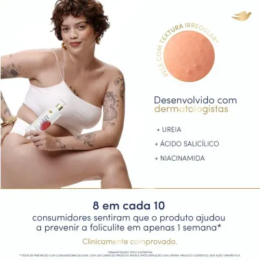 Dove S&eacute;rum Hidratante Corporal Glic&oacute;lico e Reparador de Textura Pele com Textura Irregular 380ml